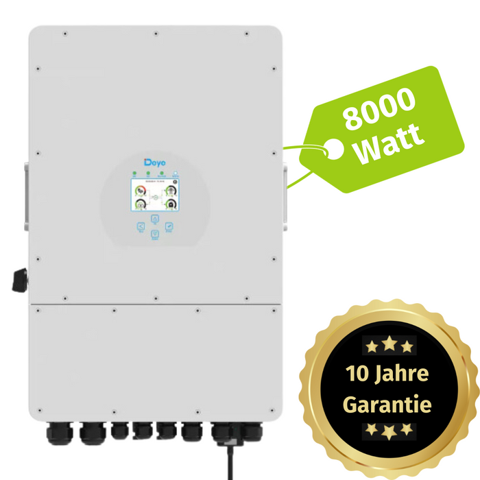 Deye Hybridwechselrichter SUN-8K-SG04LP3-EU, 8kW, 3-Phasen, Niedervolt 48V