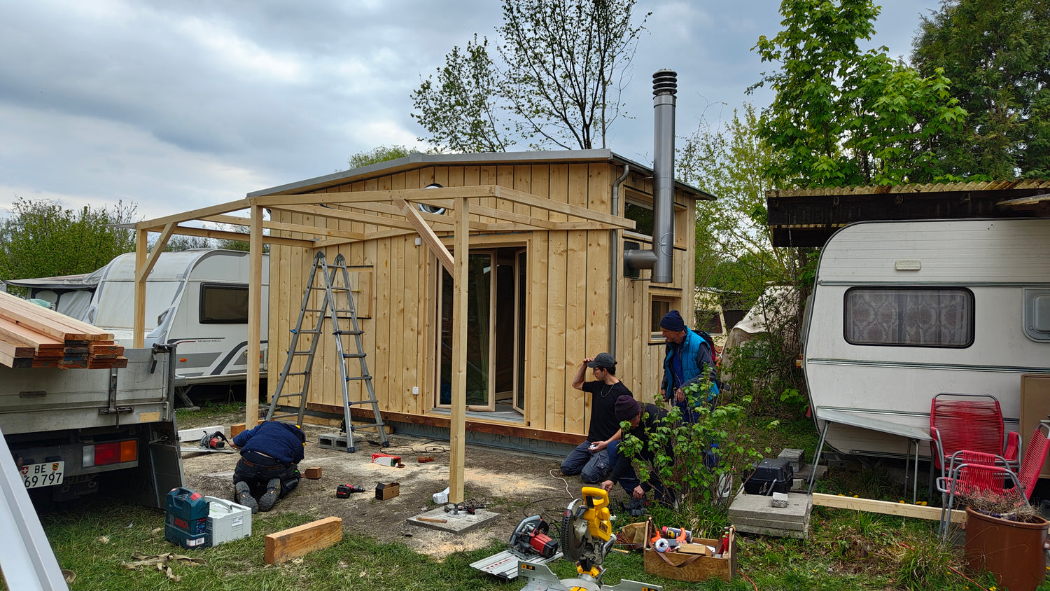 Stromunabhängig auf dem Campingplatz